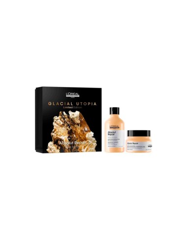 Estuche Glacial Utopía Duo absolut gold champu+mascarilla